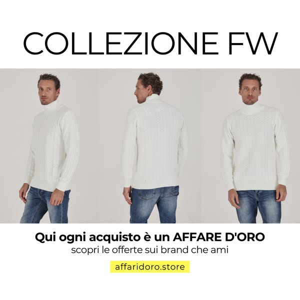 COLLEZIONE AUTUNNO/INVERNO IN OFFERTA LIMITATA AL -50%