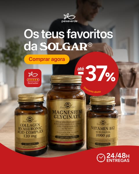 Solgar na Peixe Verde!
