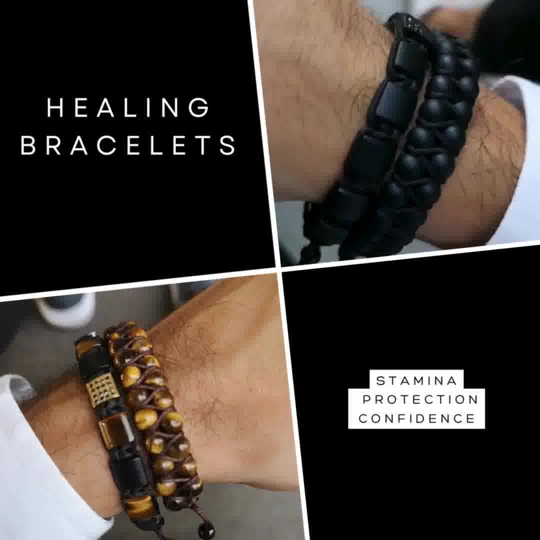 Gemstone Energy Bracelets
