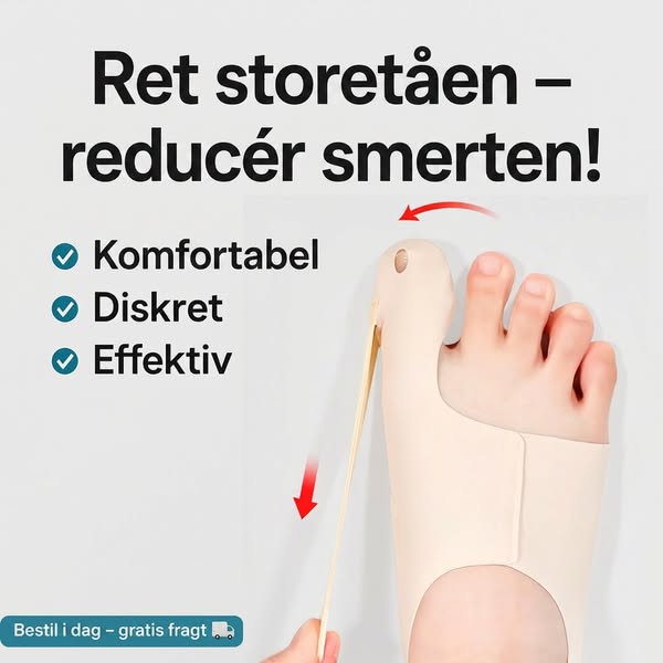 Træt af ubehagelige sko og fodstøtter, der ikke virker?