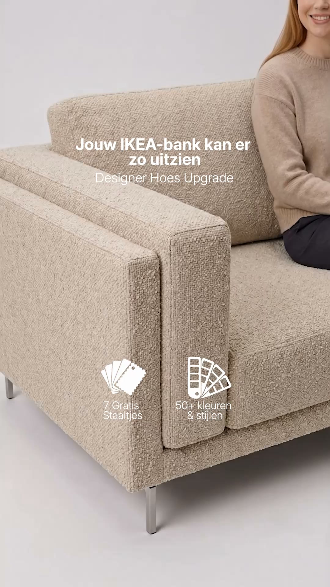 Designerlook voor je IKEA-bank.