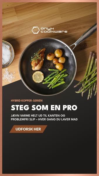Den ultimative non-stick kobberpande