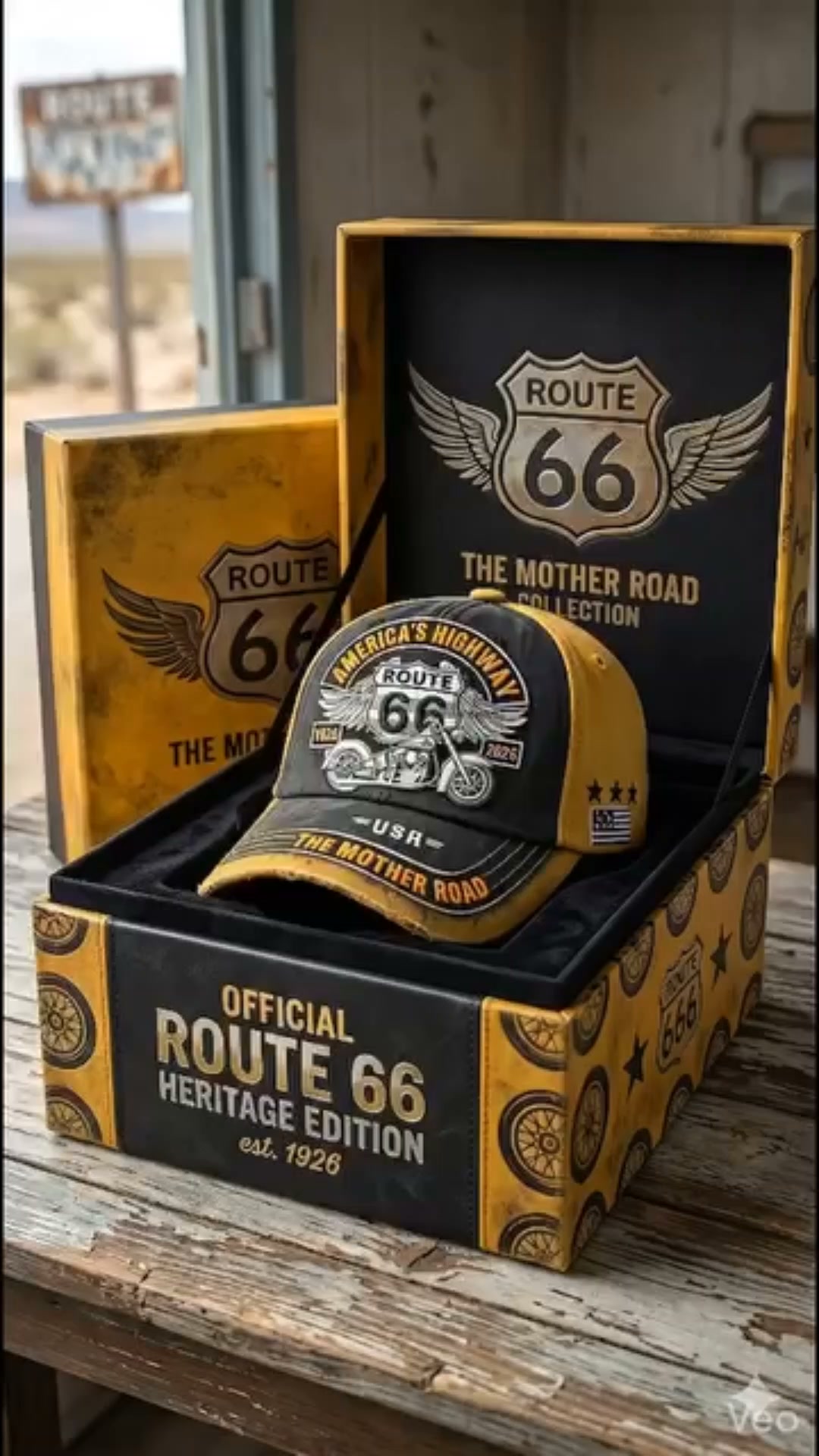 Route 66 Anniversary Cap