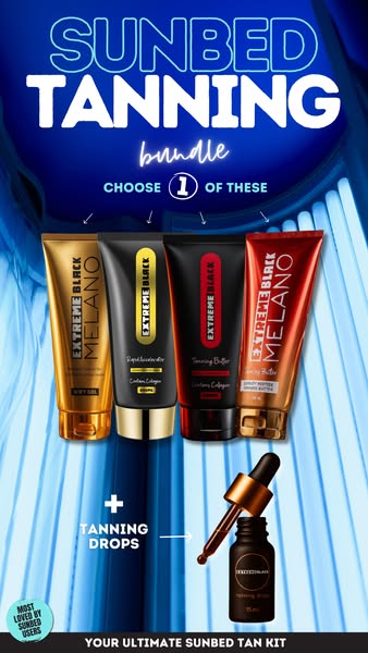 The Complete Sunbed Routine