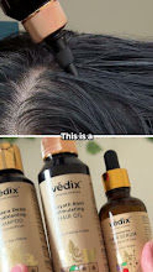 Defeat Hair Fall & Dandruff With Vedix