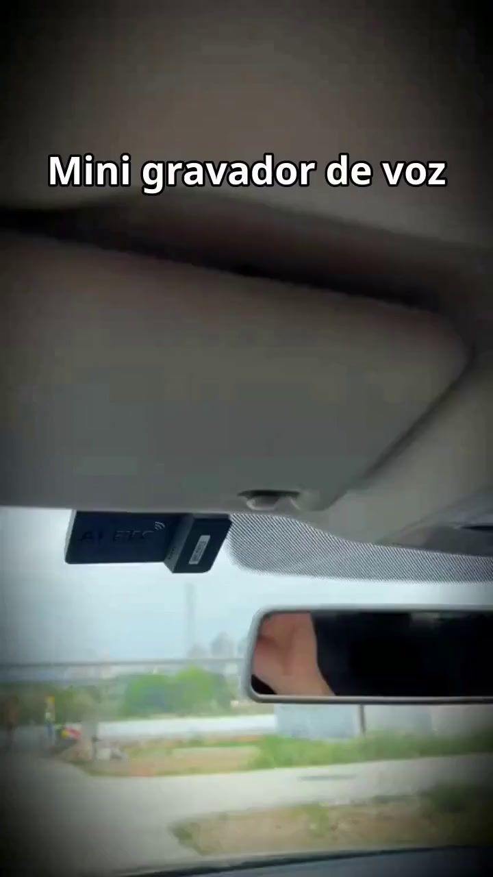 Gravação de voz discreta!