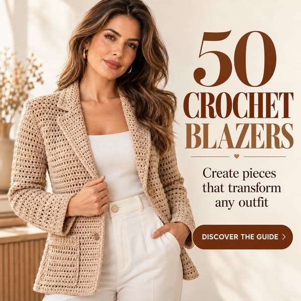 50 Crochet Blazers