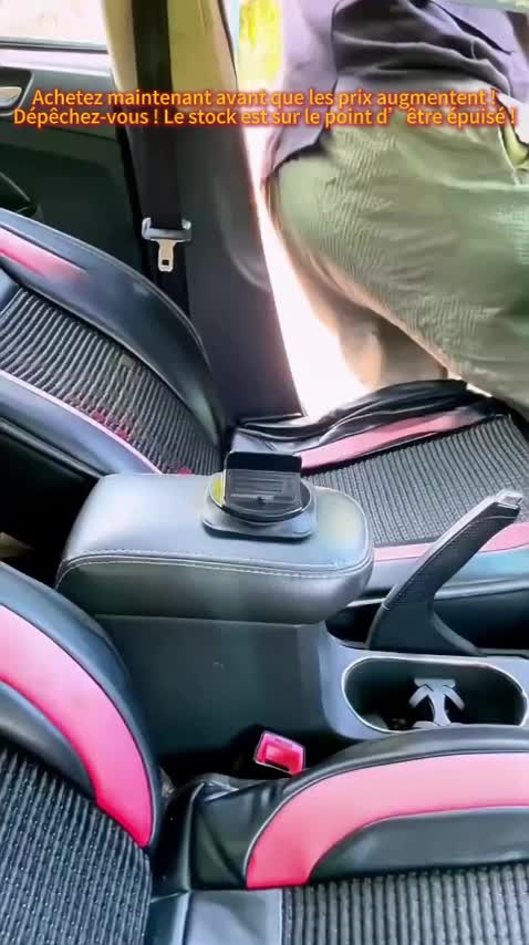 Support Téléphonique Voiture 360° - Conduite Sécurisée & Main Libre !