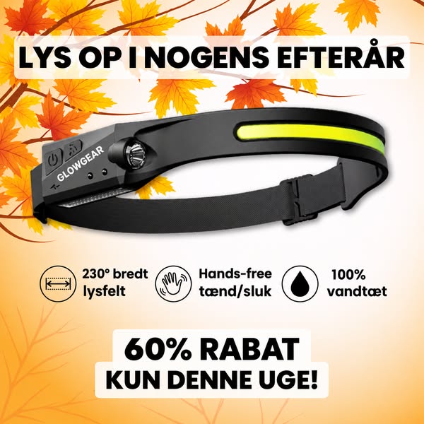 Rangeret som nr. 1 pandelampe 3 år i træk!