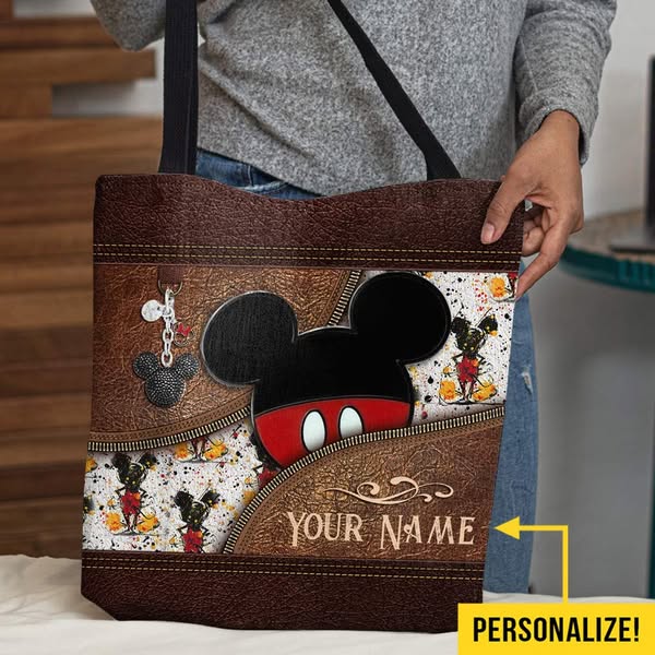 Personal storybook magic We Are Never Too Old - Mouse Personalized Tote Bag