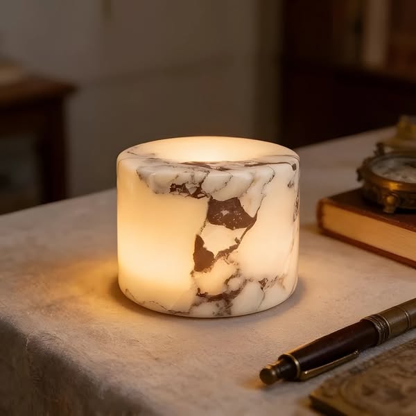 MarbleGlow Lamp