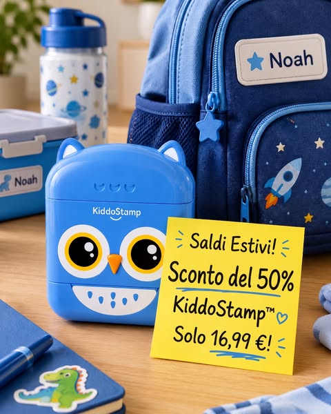 Basta perdere oggetti all’asilo
