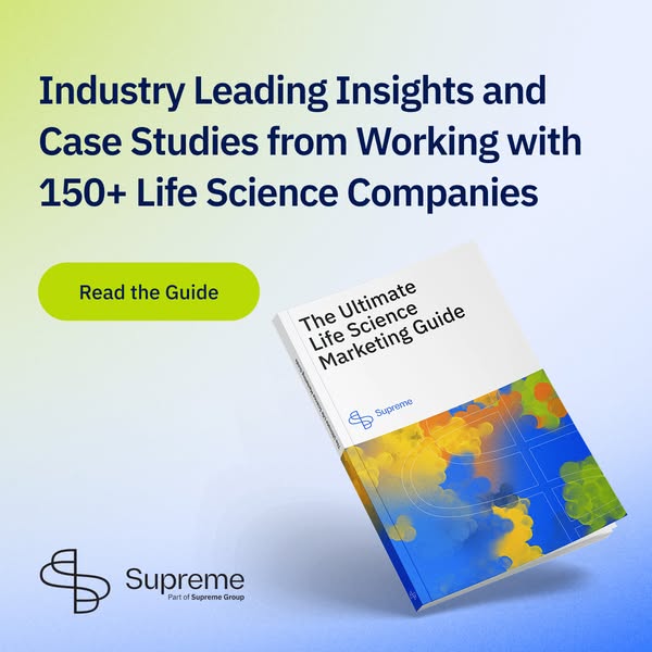 Read the Ultimate Life Science Marketing Guide, written by 3 PhD scientists.