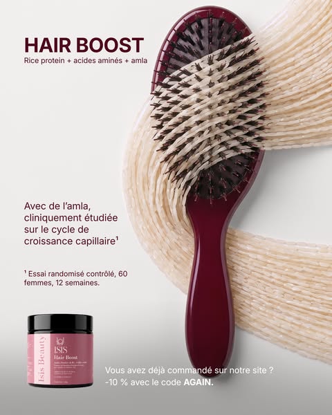 Hair Boost, votre retour chez Isis