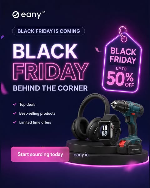 Stock up for Black Friday now