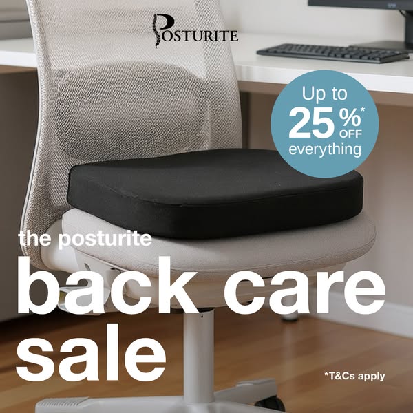 Back Care Sale: Up to 25%* Off