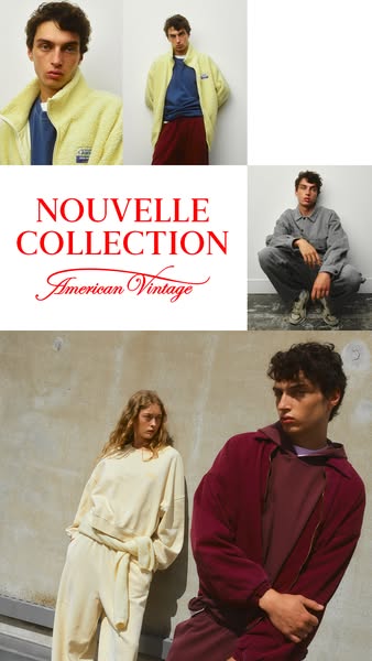 Nouvelle collection American Vintage