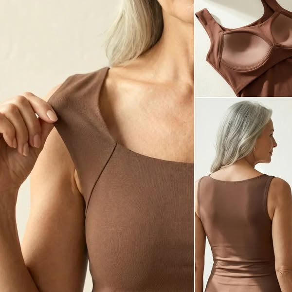 Zaira | Canotta con reggiseno integrato
