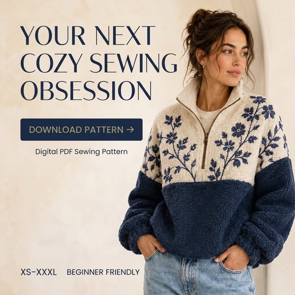 The Sherpa Half-Zip Pullover Pattern