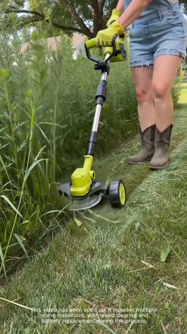 Trim. Edge. Mow. One Tool.