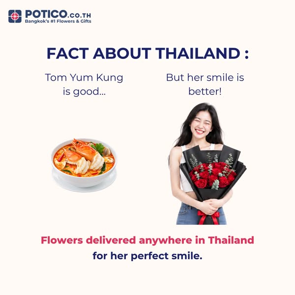 Potico.co.th | Flowers & Gifts | Free Same-Day Delivery
