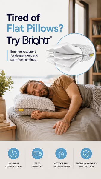 Stop Sleeping On A Flat Pillow