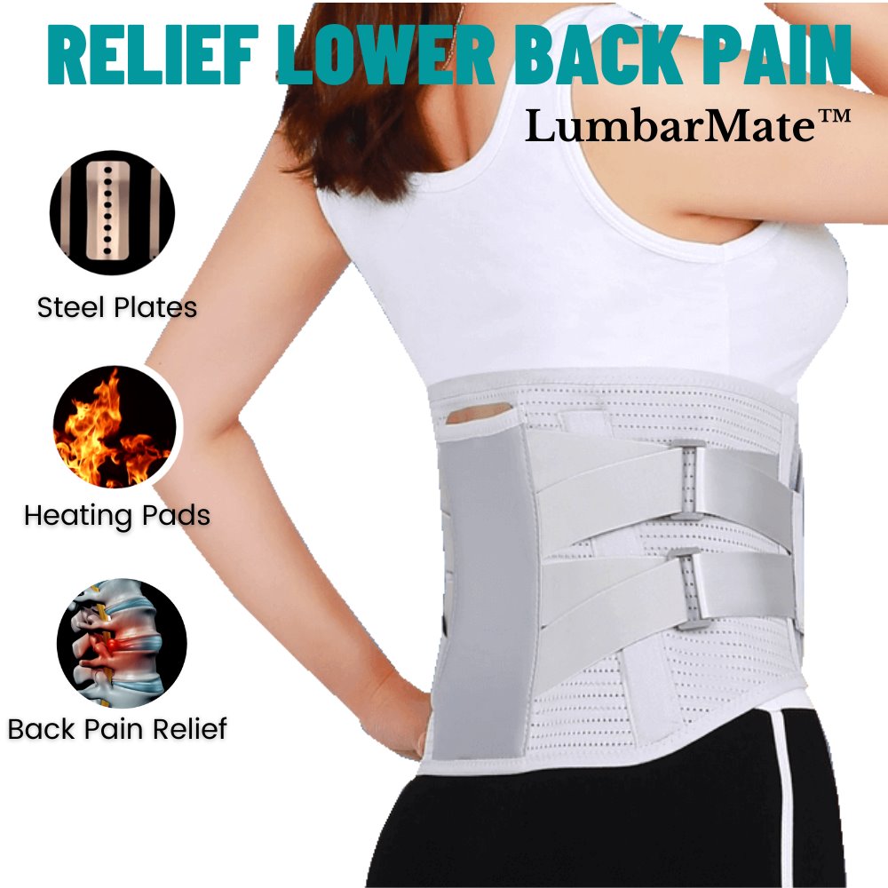 Back Brace With Steel Supports