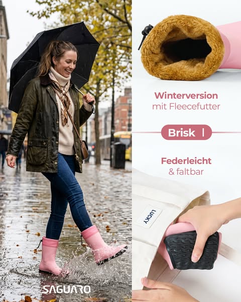Warm bei Kälte. Trocken bei Regen.