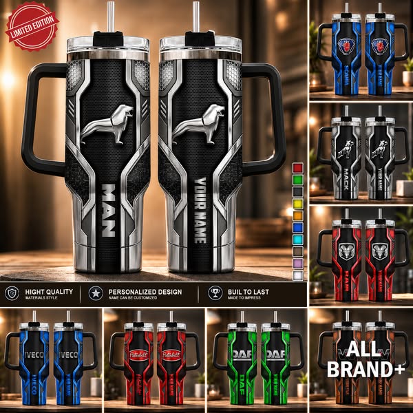 Personalized Tumbler for Truck Lovers