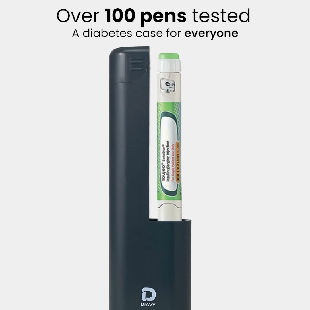 Modern T1D · CGM Sensor. Phone. DIAVY.