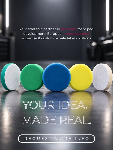 Build a polishing pad range under your own brand.