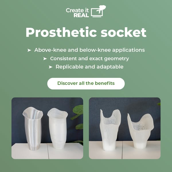 High-strength prosthetic sockets made with Programmable Plast™