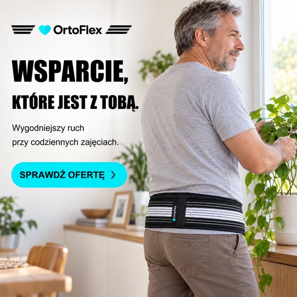OrtoFlex™ dla lepszego wsparcia lędźwi