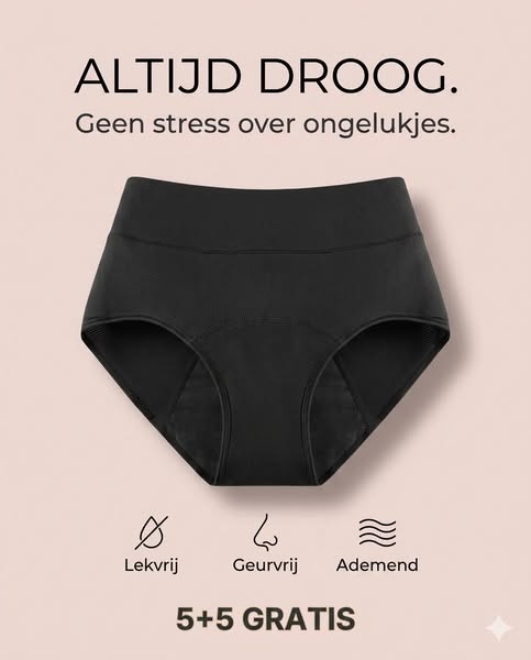 Lek-vrij ondergoed heeft mijn leven veranderd!