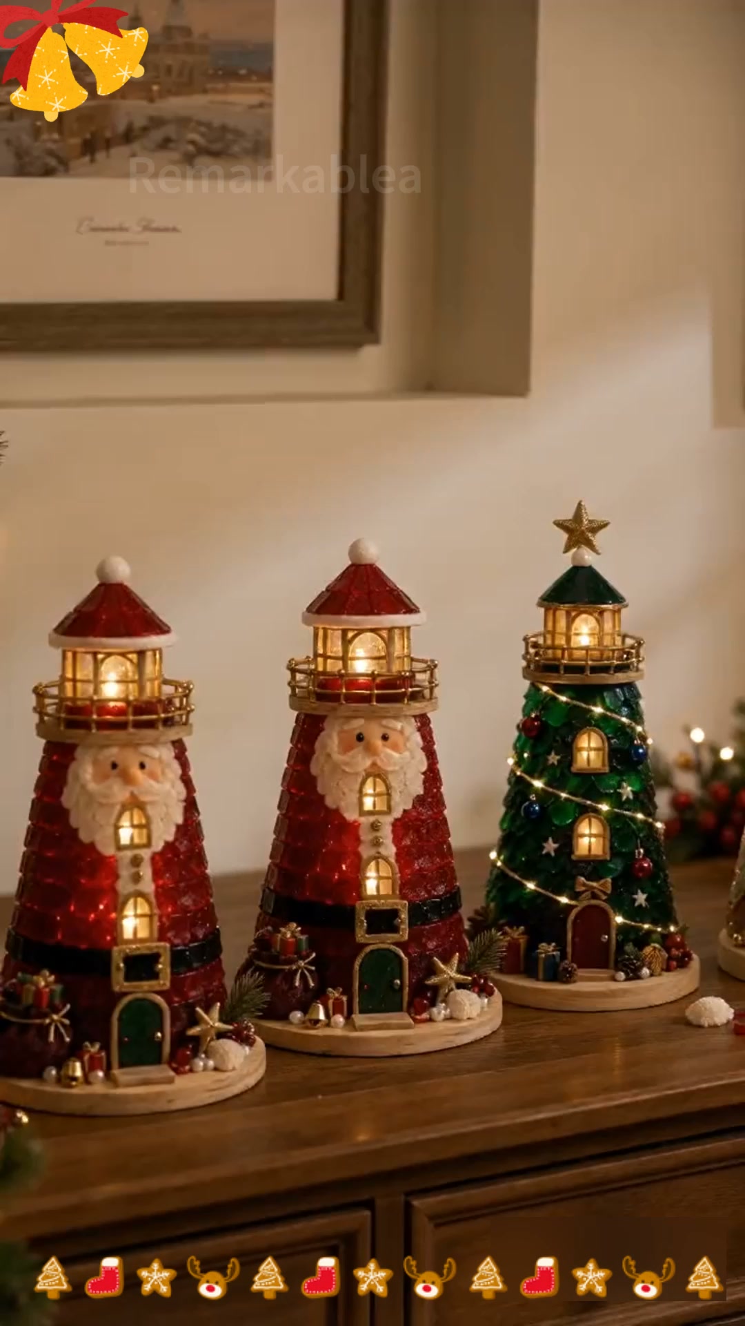 Beginner-Friendly DIY Lighted Christmas Character Sea Glass
