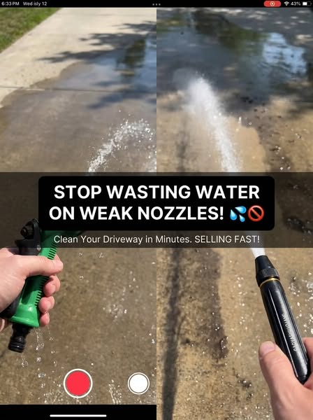 Heavy Duty Adjustable Twist Hose Nozzle Jet Sweeper Nozzle
