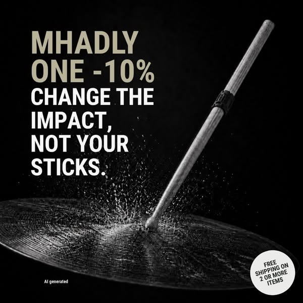 Change the impact, not your sticks