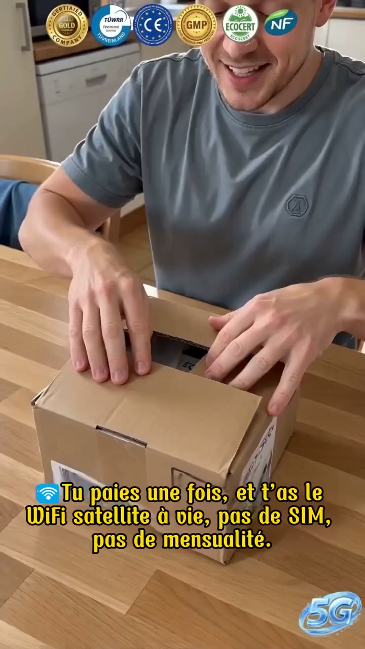 Zéro réseau en vacances ? Ce mini boîtier satellite change tout !