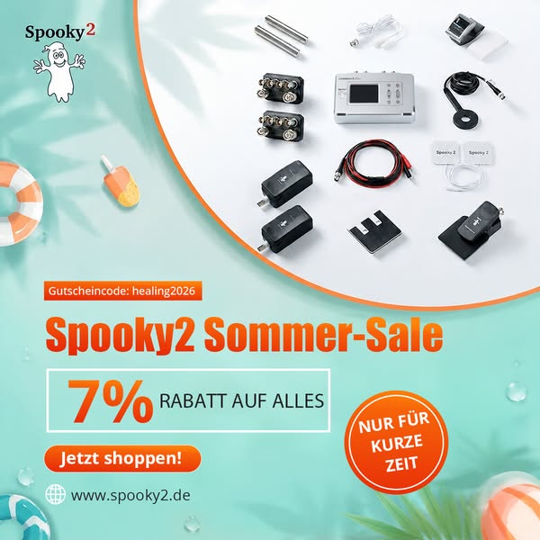 Spooky2 Sommer-Special: 7% Rabatt auf alles