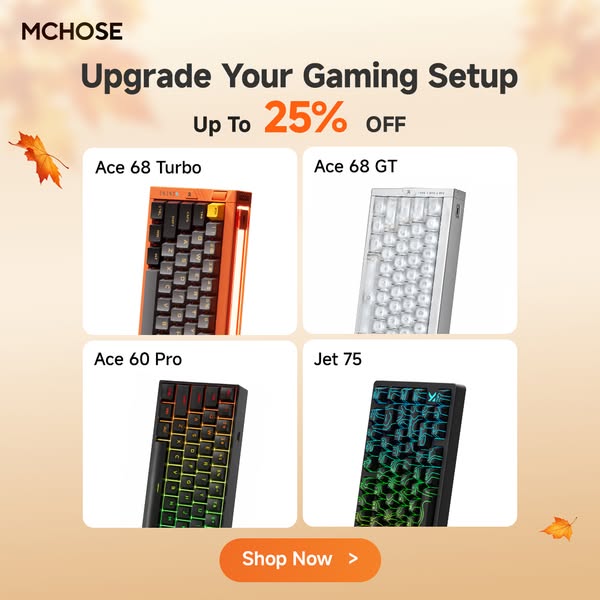 Find Your Next MCHOSE Upgrade