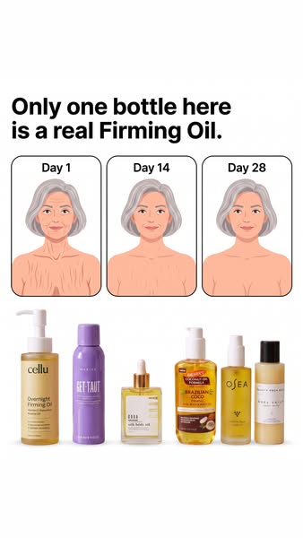 Body Firming Oils Compared: Sagging, Cellulite, Loose Skin