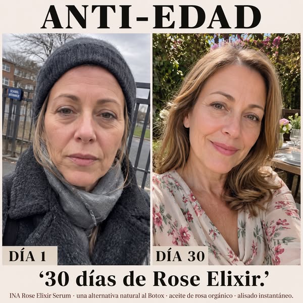 Día 1 y día 30. La misma mujer.