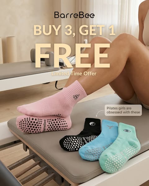 The Pilates Socks That Actually Stay Put