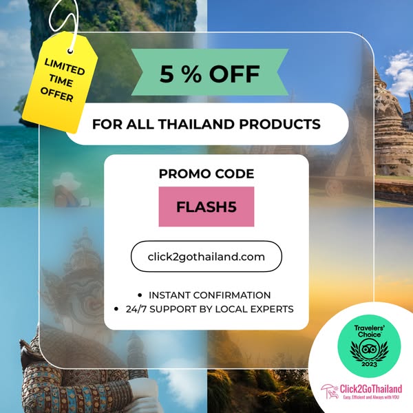 Act Now! Don't Miss Out on Exclusive Thailand Savings!