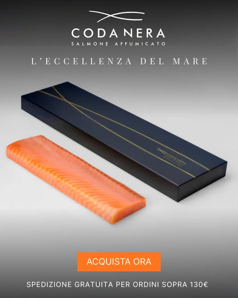 Coda Nera Salmone Affumicato