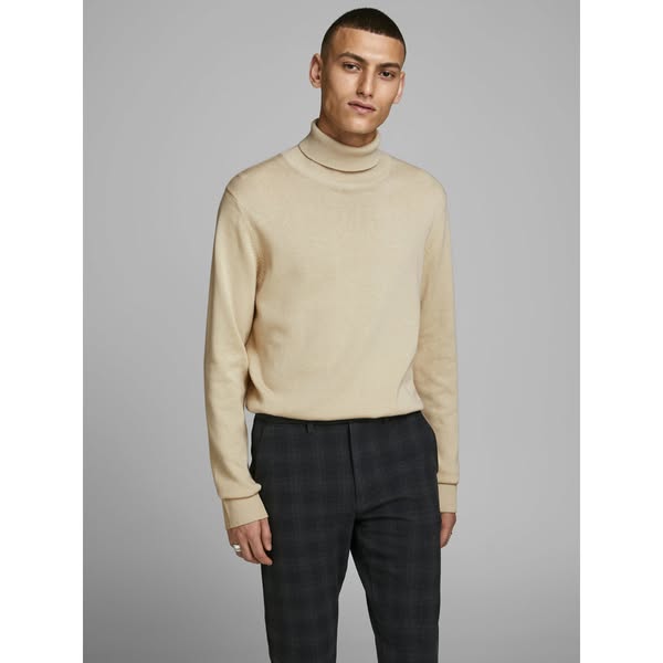 JJEEMIL Pullover - Oatmeal