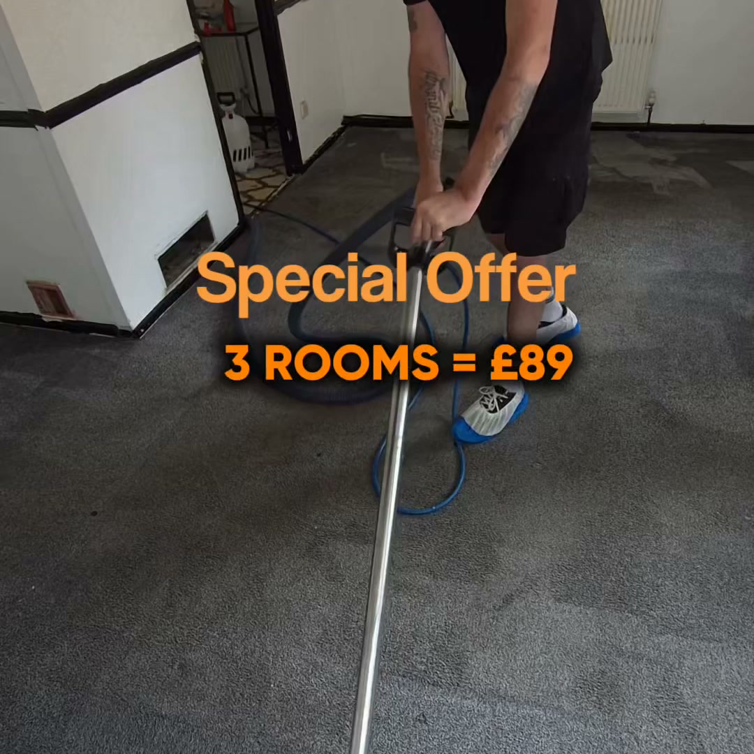 3 Rooms – Now Only £89 | September Special!