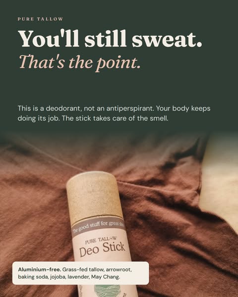 A Deo that doesn't plug your sweat ducts