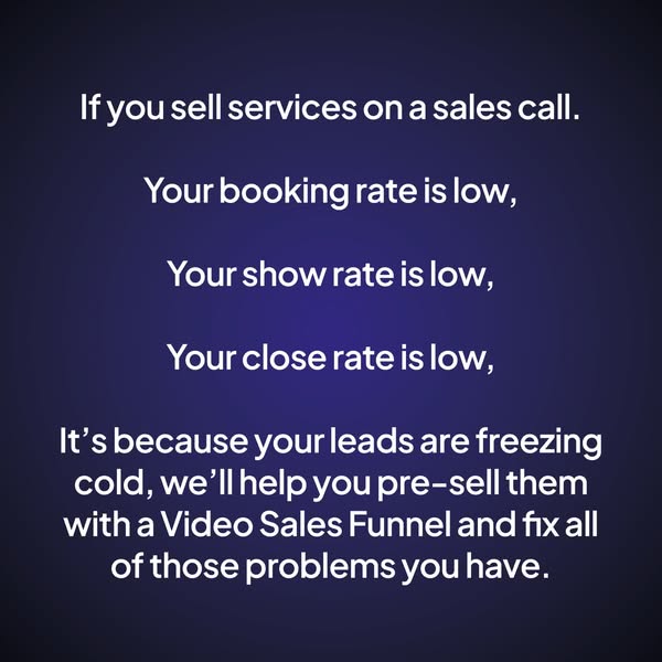 Pre-Sell Your Leads 24/7