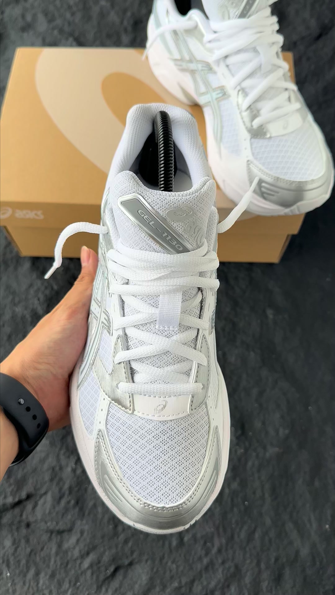 ASICS Gel-1130 White Storm Cloud